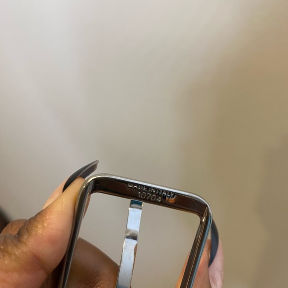 DEVRED men’s slim fit belt black and brown size 85 - Picture 8 of 9